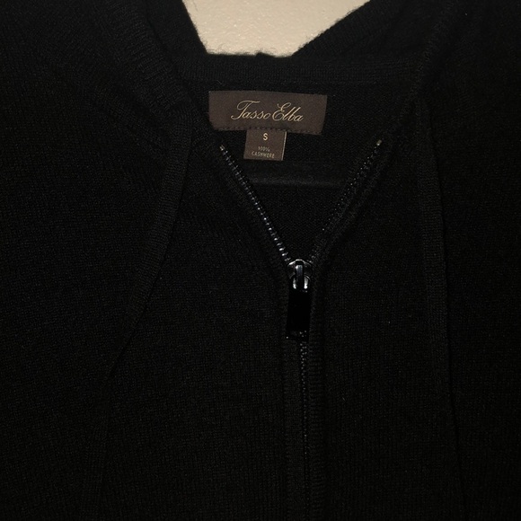 tasso elba cashmere hoodie